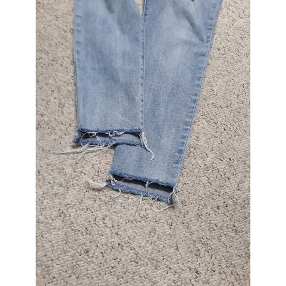 28 Pistola High-Rise Crop 90's Distressed Step Hem Skinny Slim - Picture 3 of 6